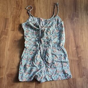 Forever 21 F21 Floral Romper
